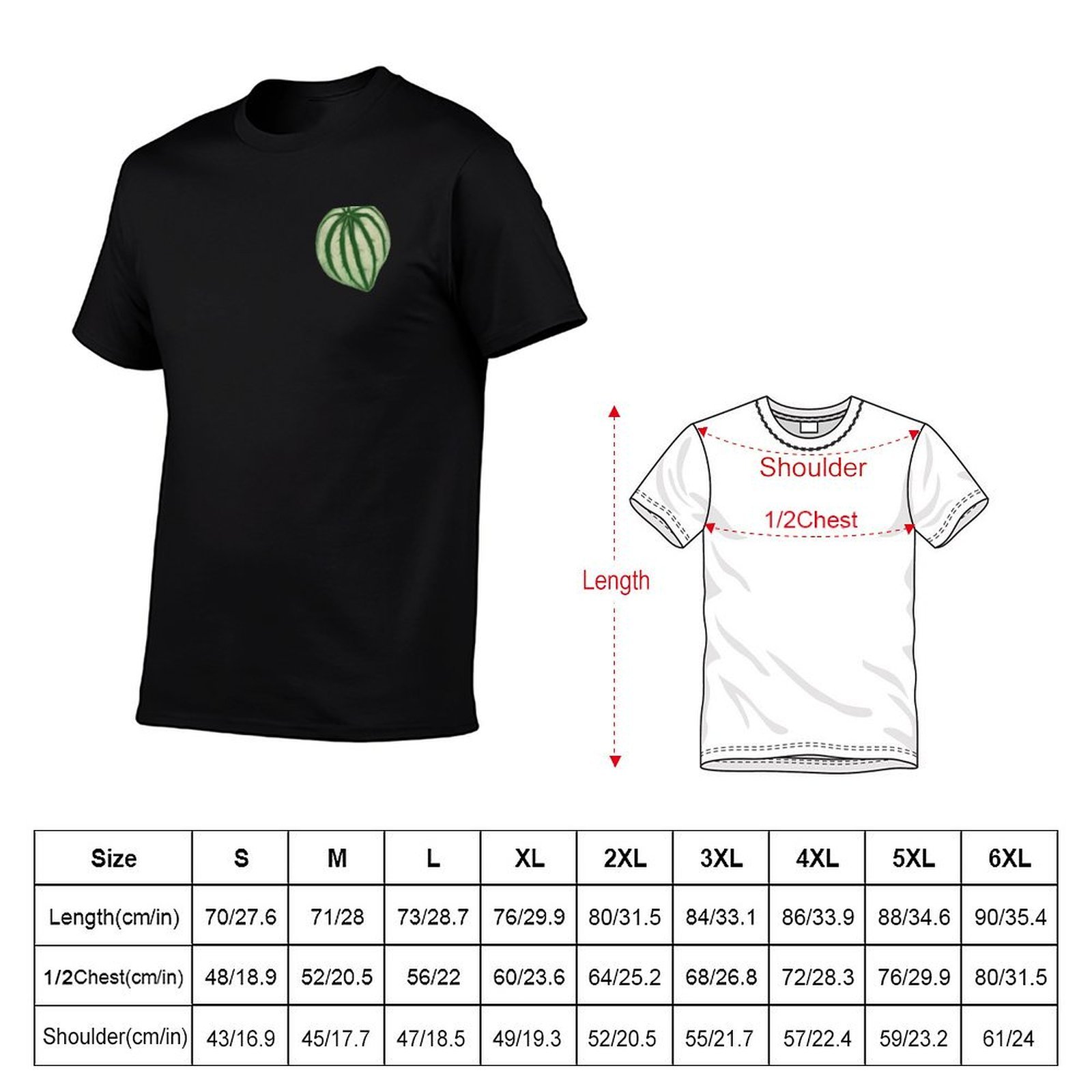 Watermelon Peperomia T-Shirt a - Peperomia Watermelon review and price